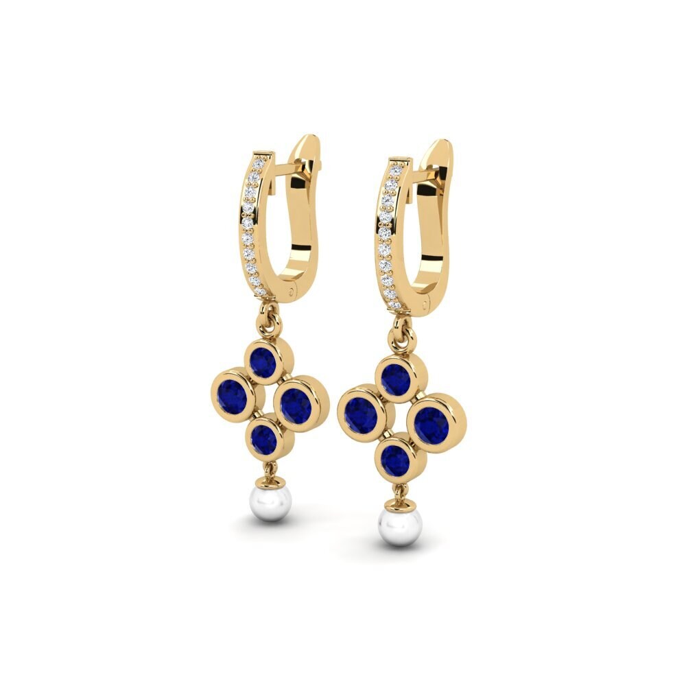 Sapphire Women's Earring Bandless