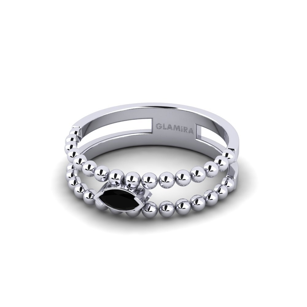 Black Onyx Ring Sile
