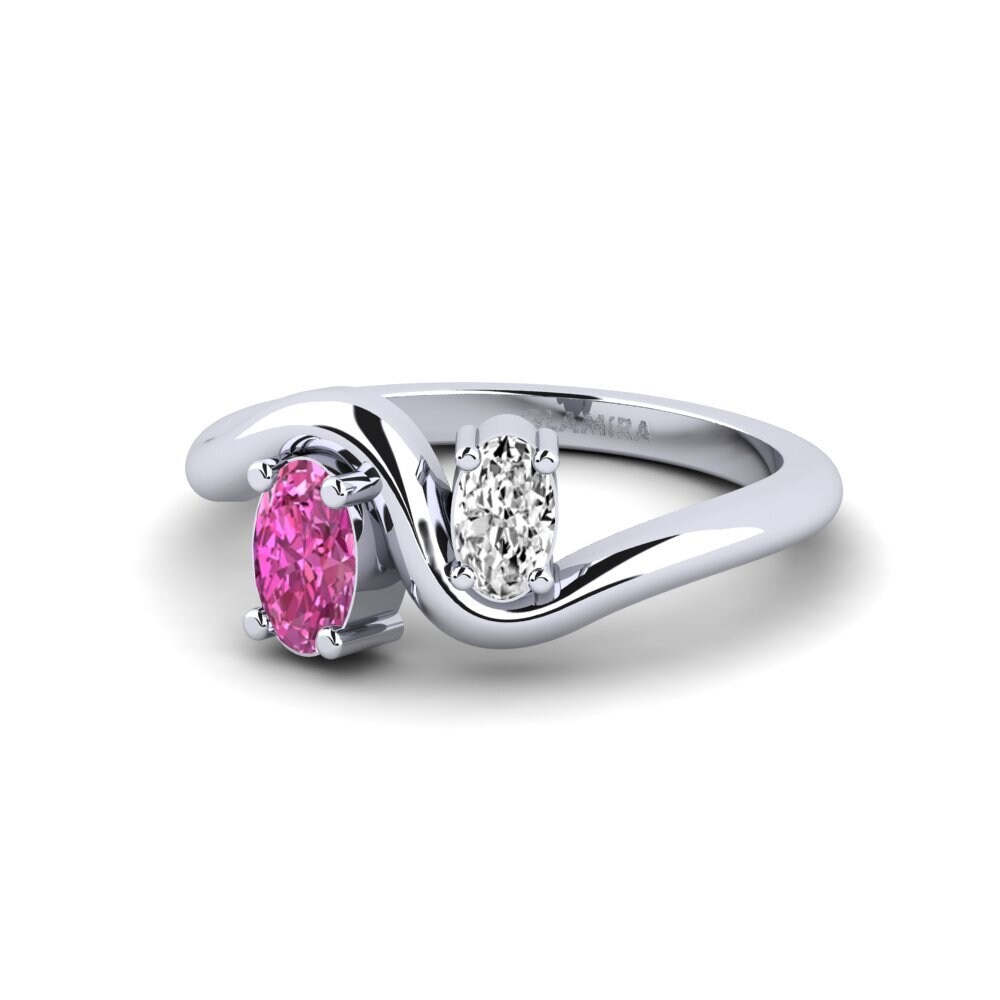 Rosa Topas Ring Sujuv