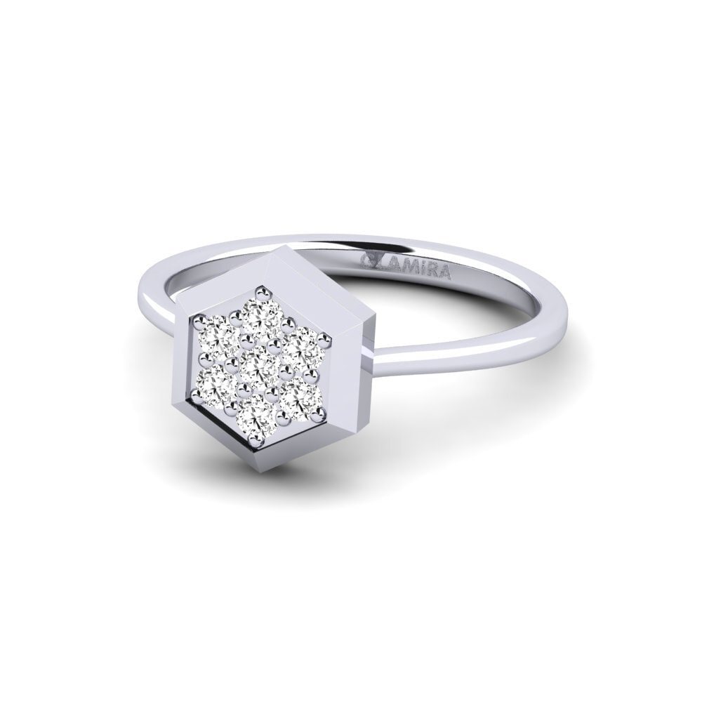 Moissanite Anel Sursaone
