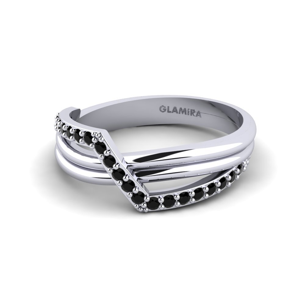 Zafiro negro Anillo Unprecedented