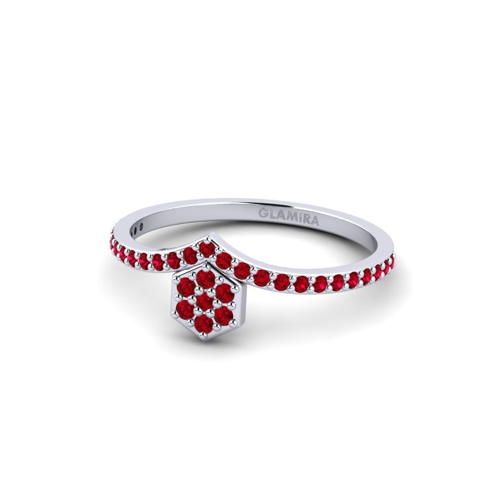 Circonita Roja Anillo Utana