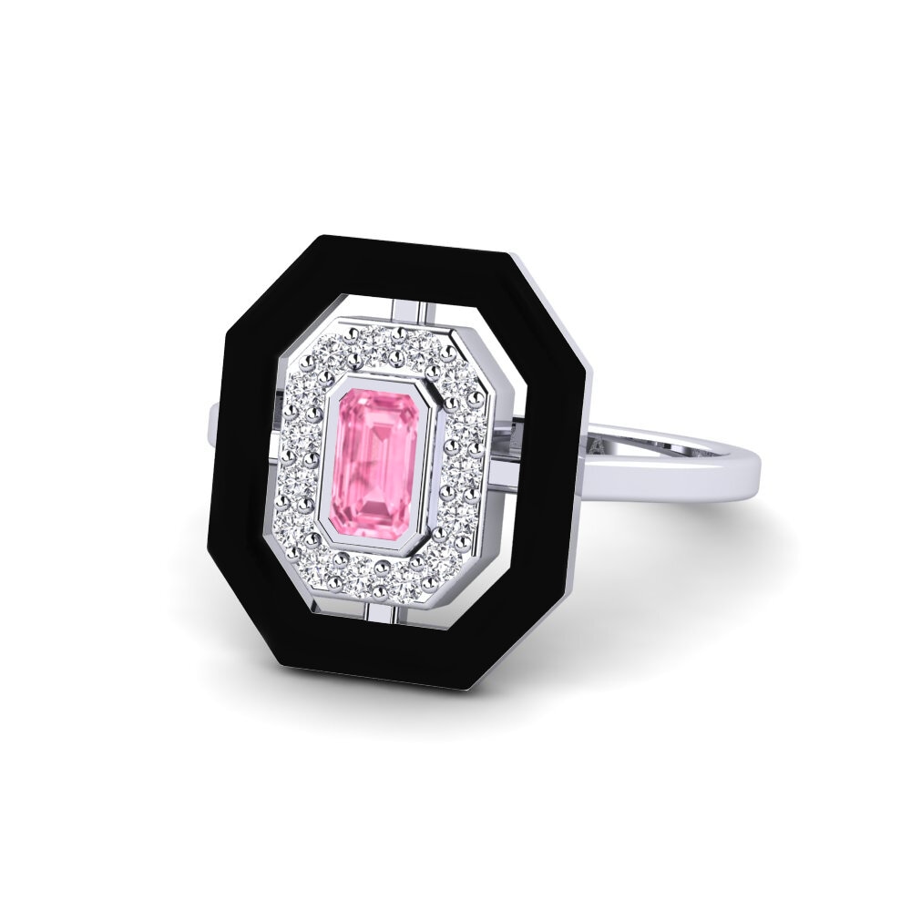 Rosa Saphir Ring Verdons