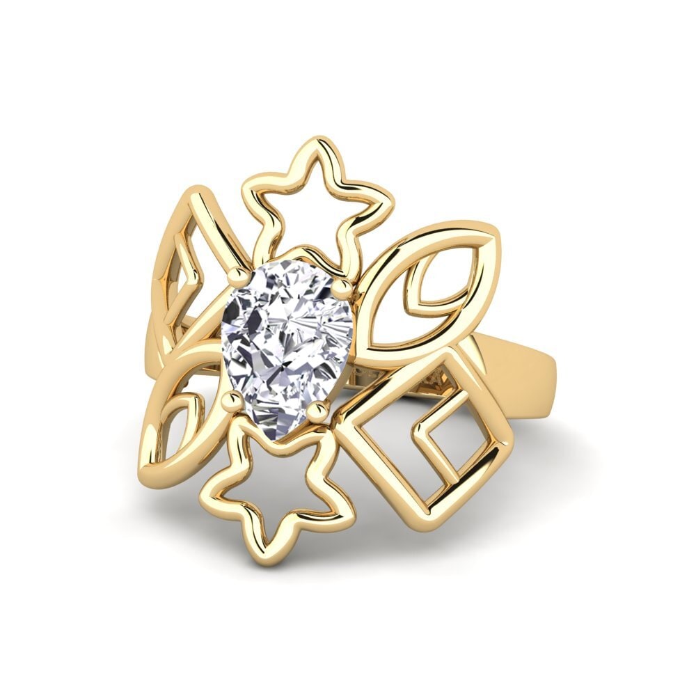 Diamante cultivado en laboratorio Anillo Ardelian