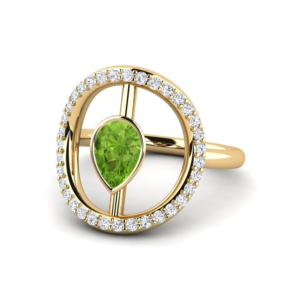 Peridot Ring Badek