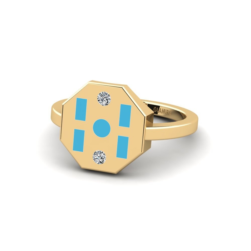 Gelbgold 750 Ring Choya