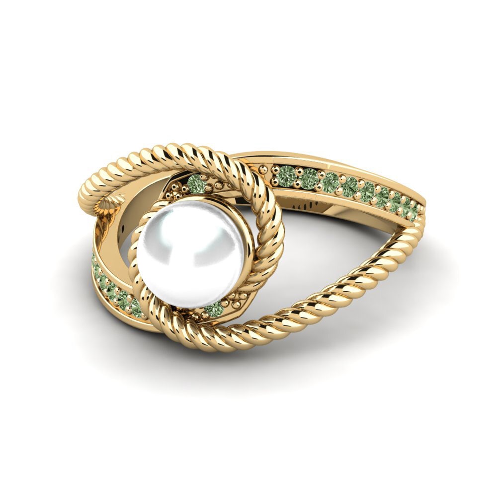 Green Diamond Ring Eidinia