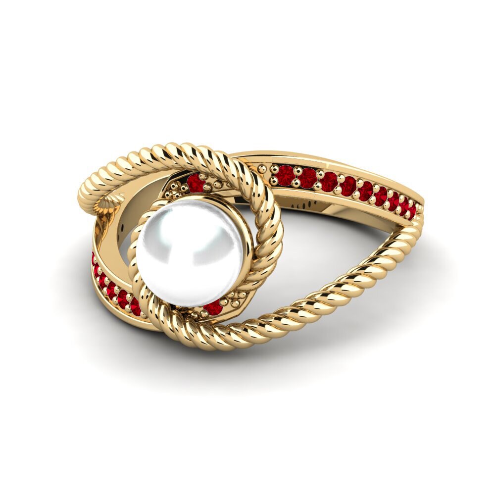 Circonita Roja Anillo Eidinia