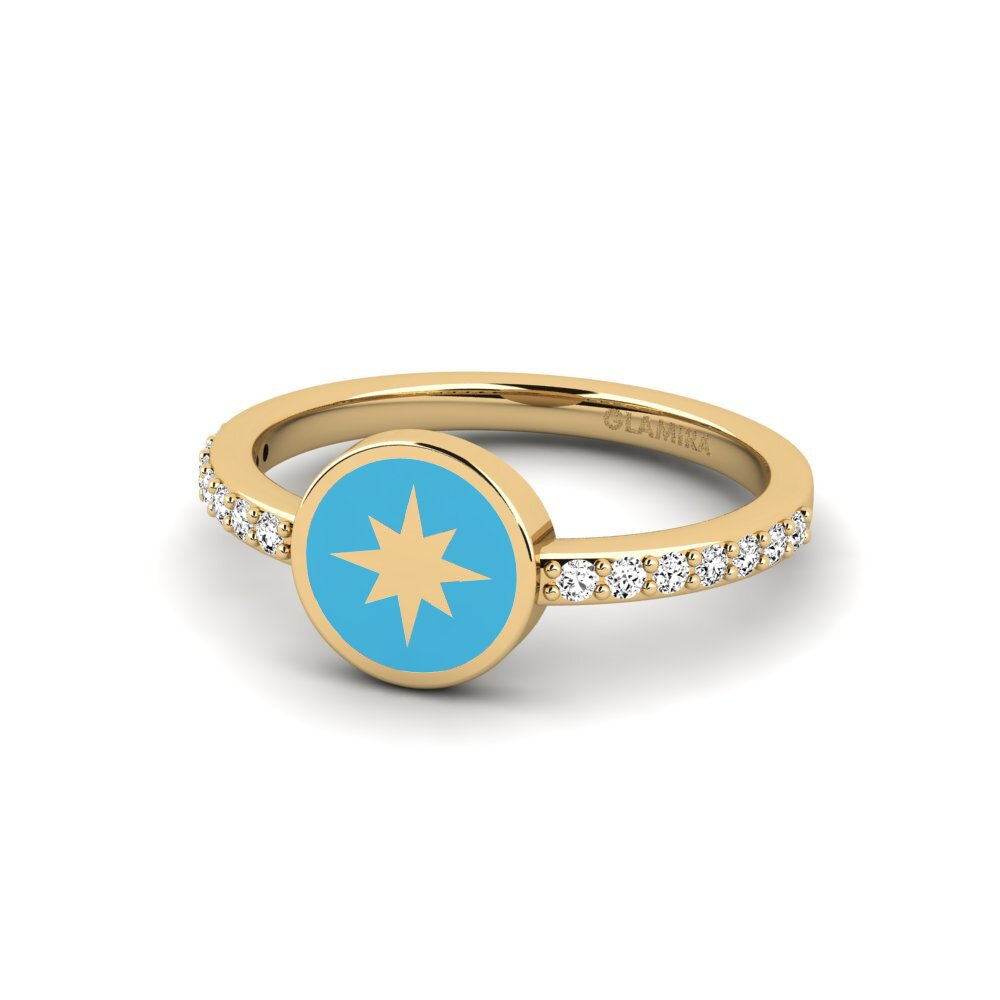 Moissanit Ring Herithe