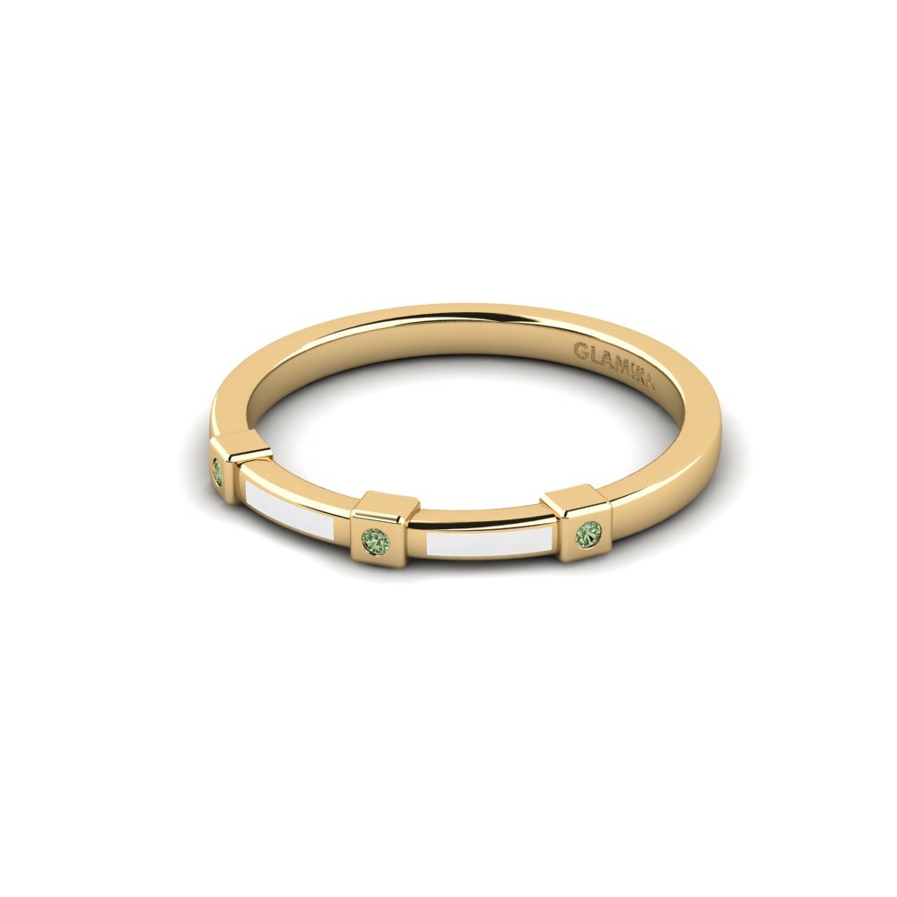 Green Diamond Ring Lingan