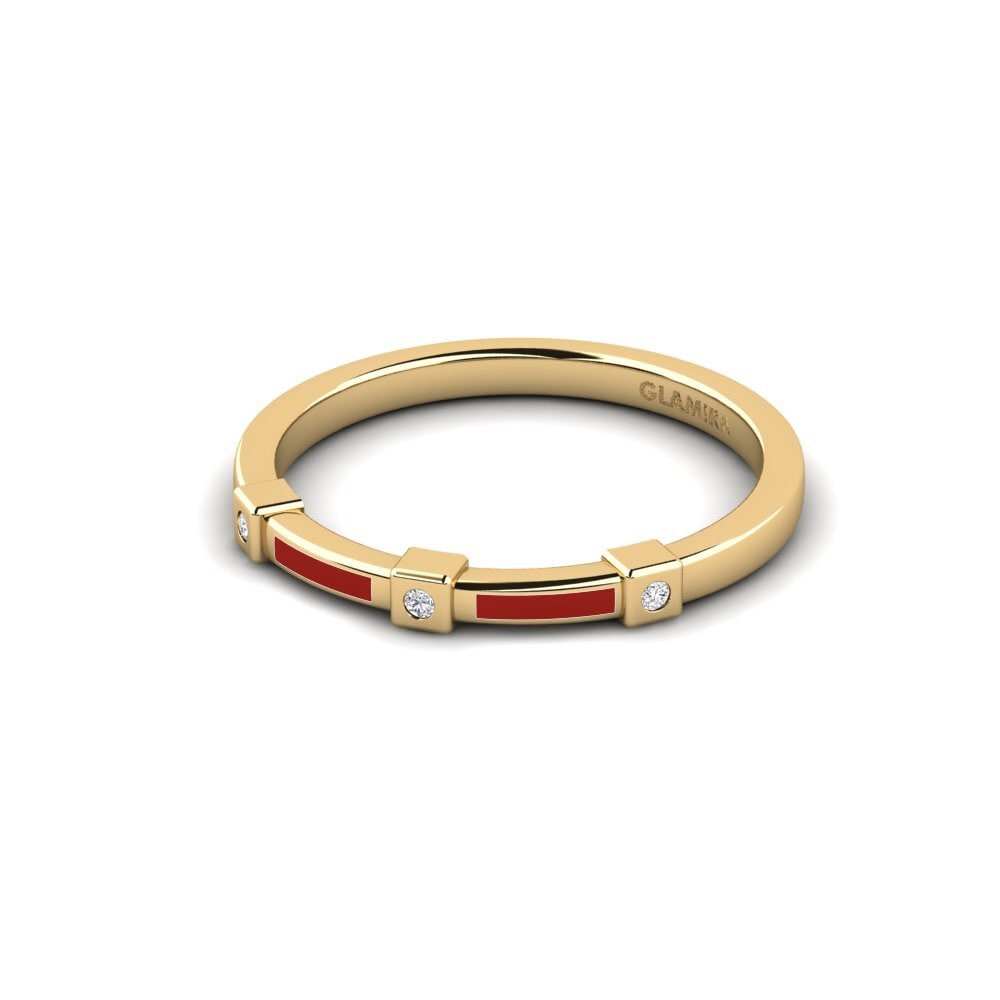 Labor-gezüchteter Diamant Ring Lingan
