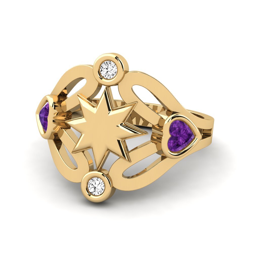 Amatista Anillo Loladar