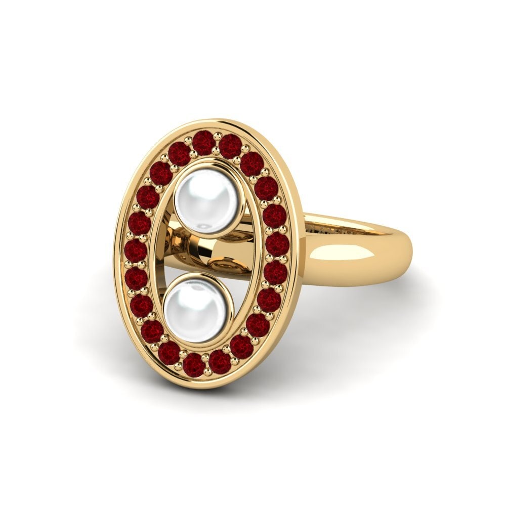 Circonita Roja Anillo Matildia