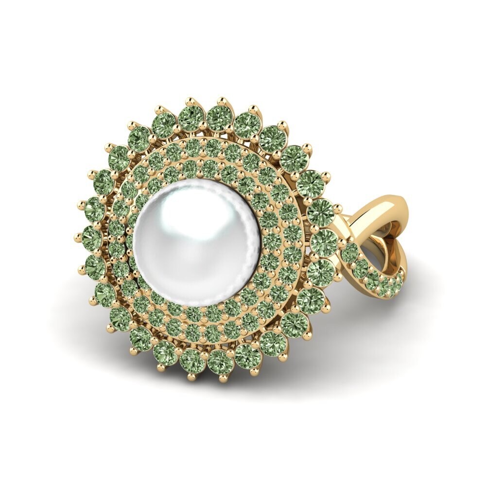 Green Diamond Ring Rigeati