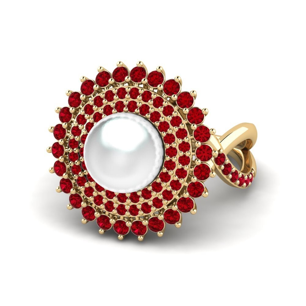 Circonita Roja Anillo Rigeati