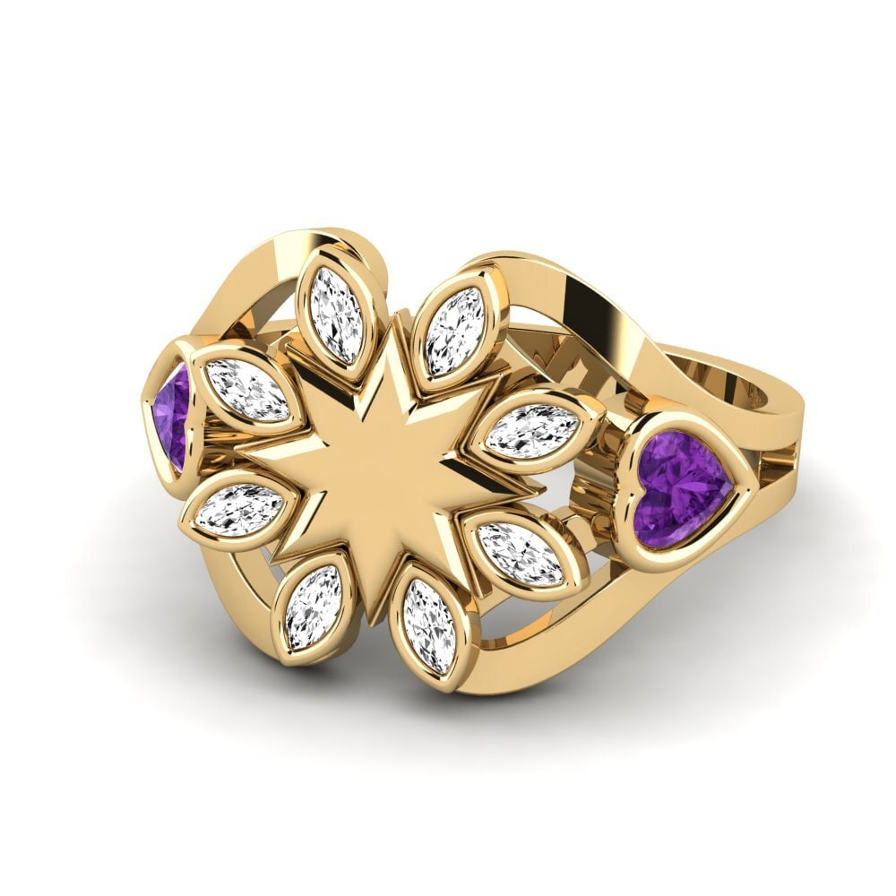 Amatista Anillo Saldorant