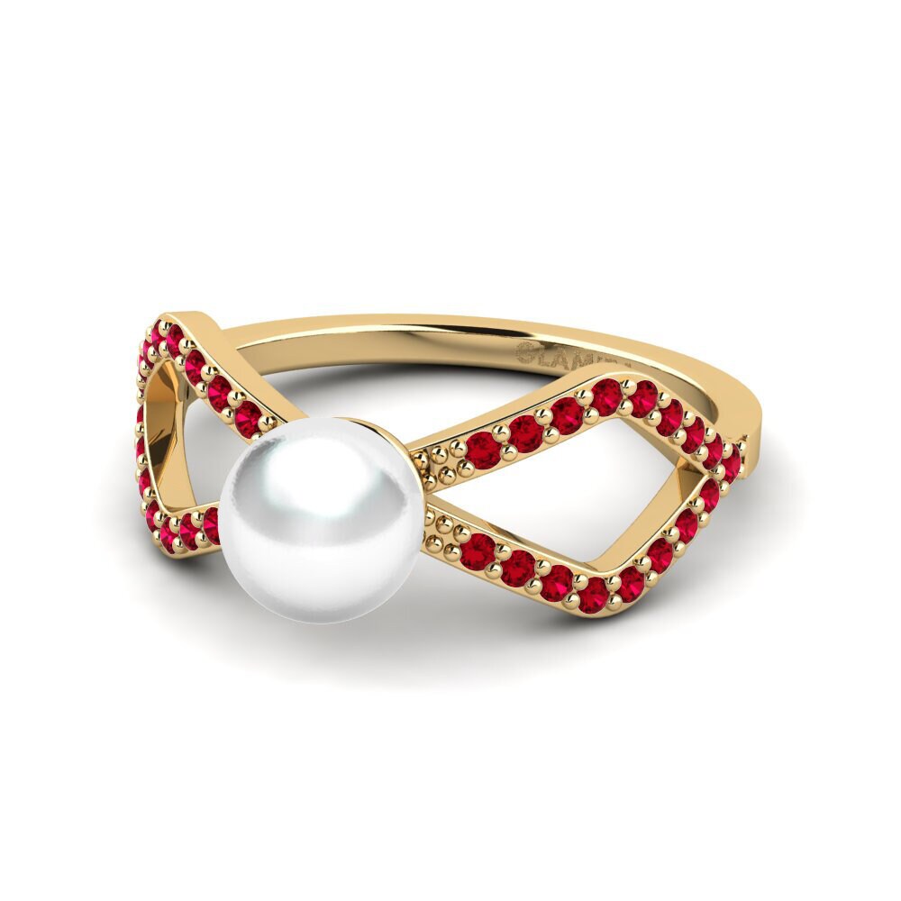 Circonita Roja Anillo Shanaia