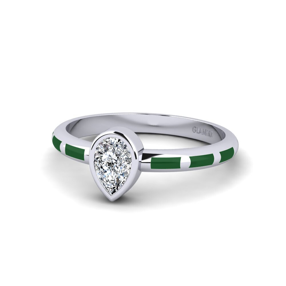 950 Platin Ring Stacial