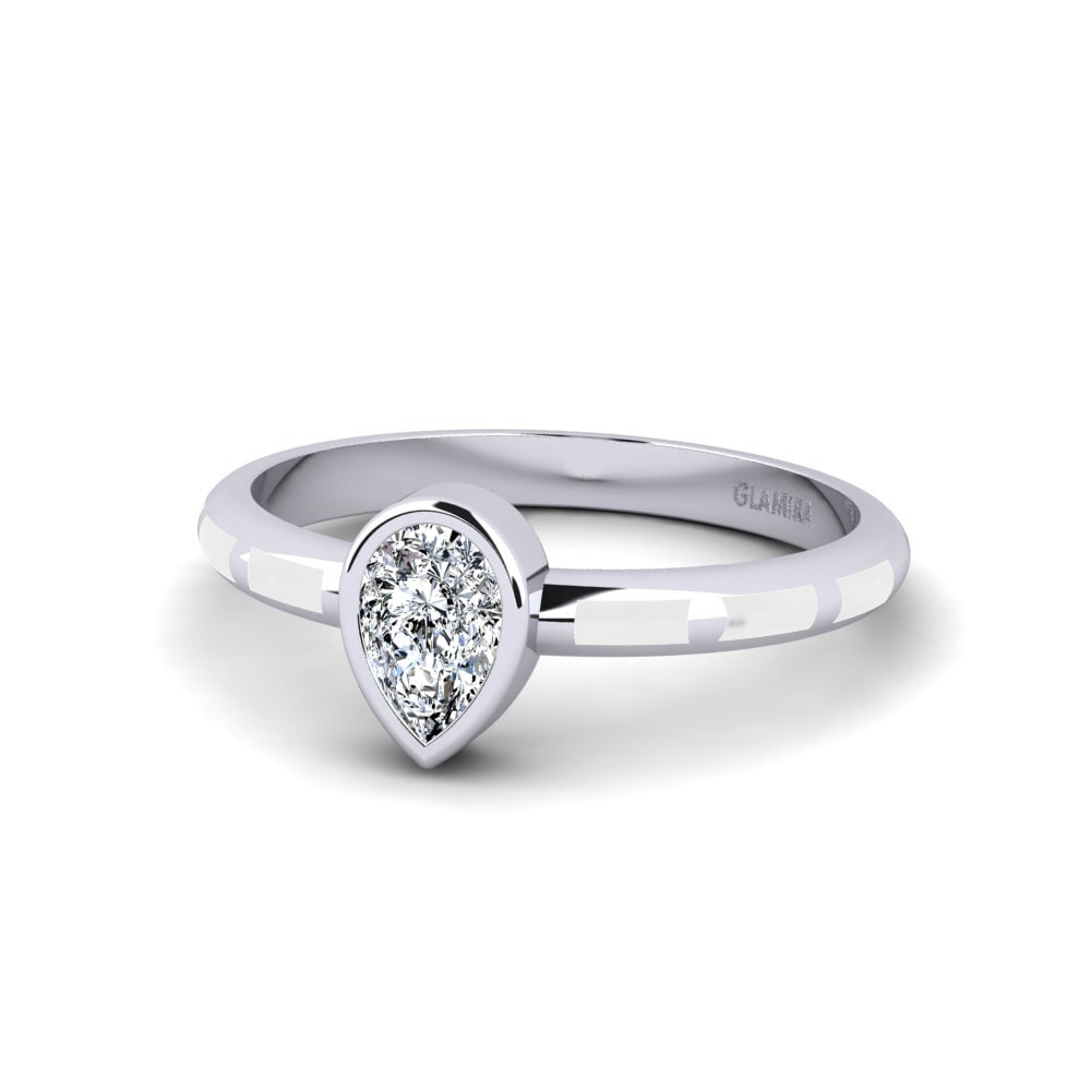 Platino 950 Anillo Stacial
