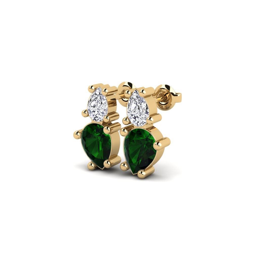 Green Tourmaline SYLVIE Earring Artsat