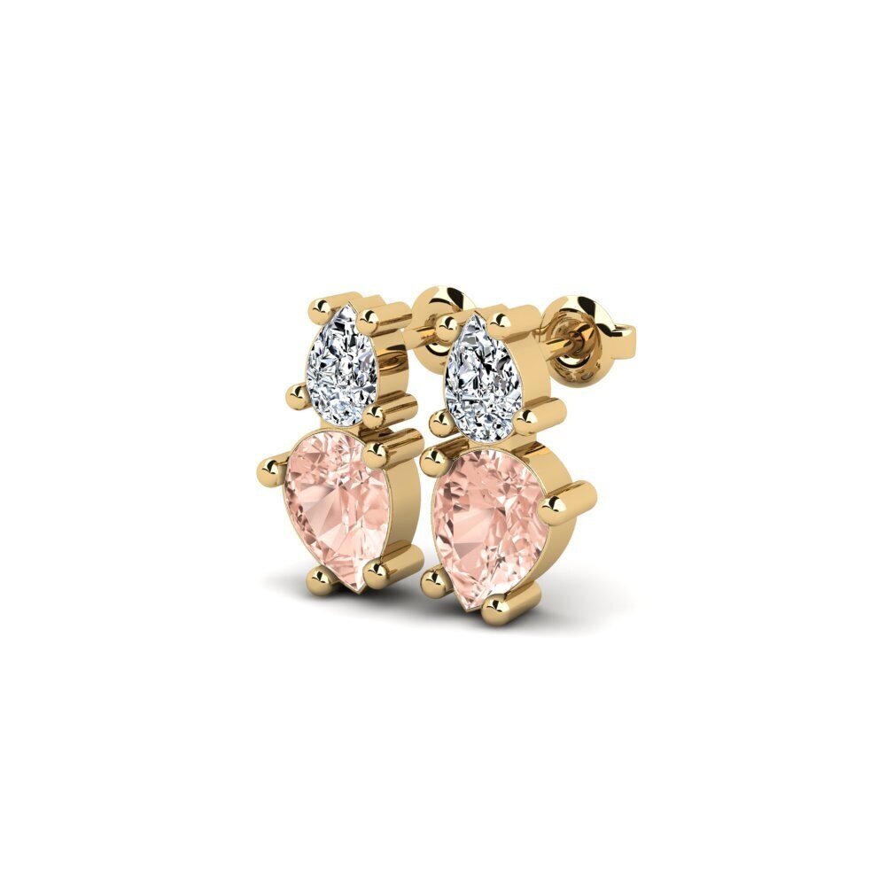 Morganite SYLVIE Earring Artsat
