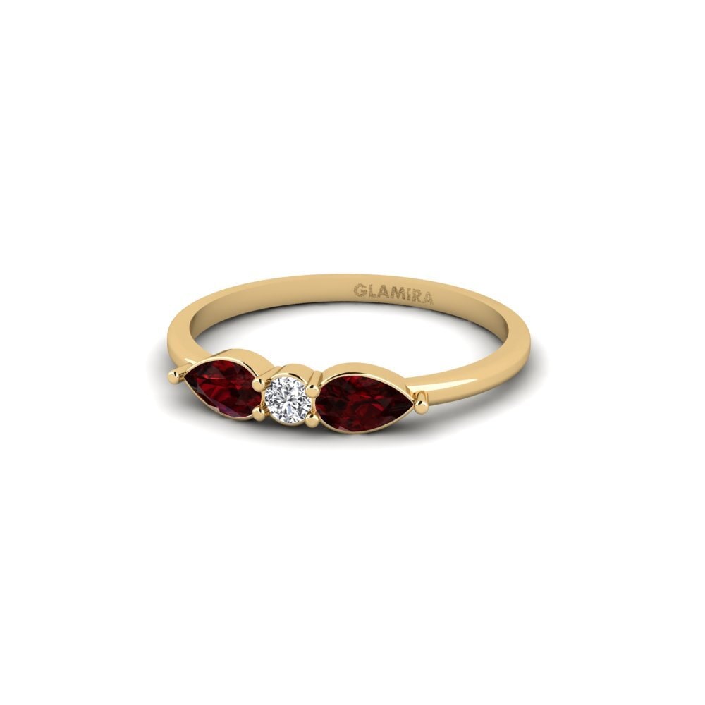 Garnet SYLVIE Ring Marzanie