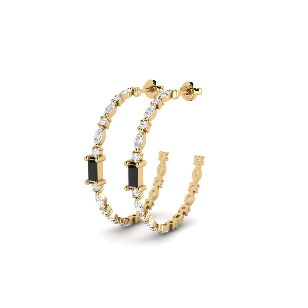 Black Onyx SYLVIE Earring Moemiti