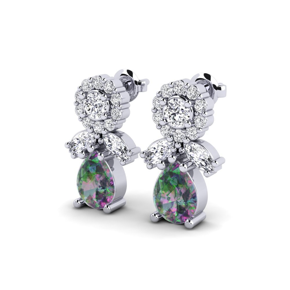 Mystic Topaz SYLVIE Earring Srebro