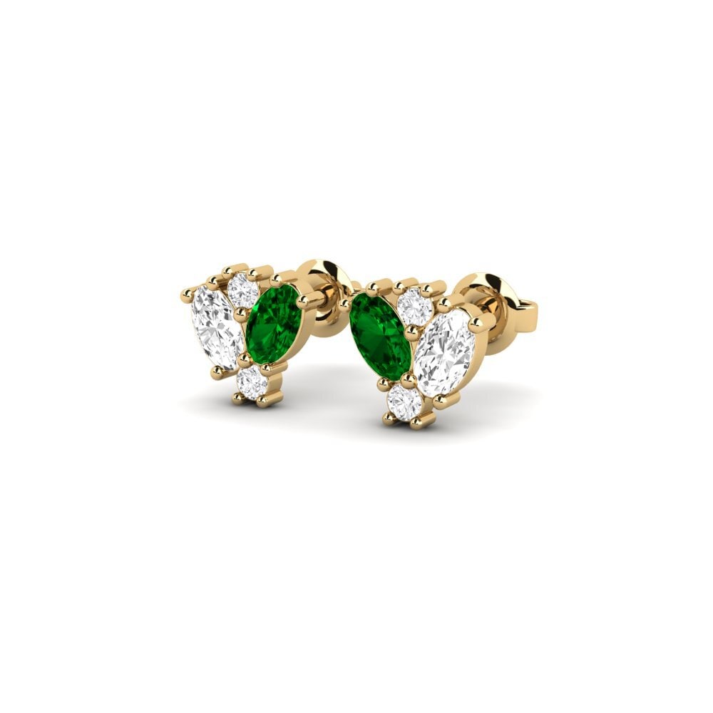 Green Zirconia SYLVIE Earring Sueno