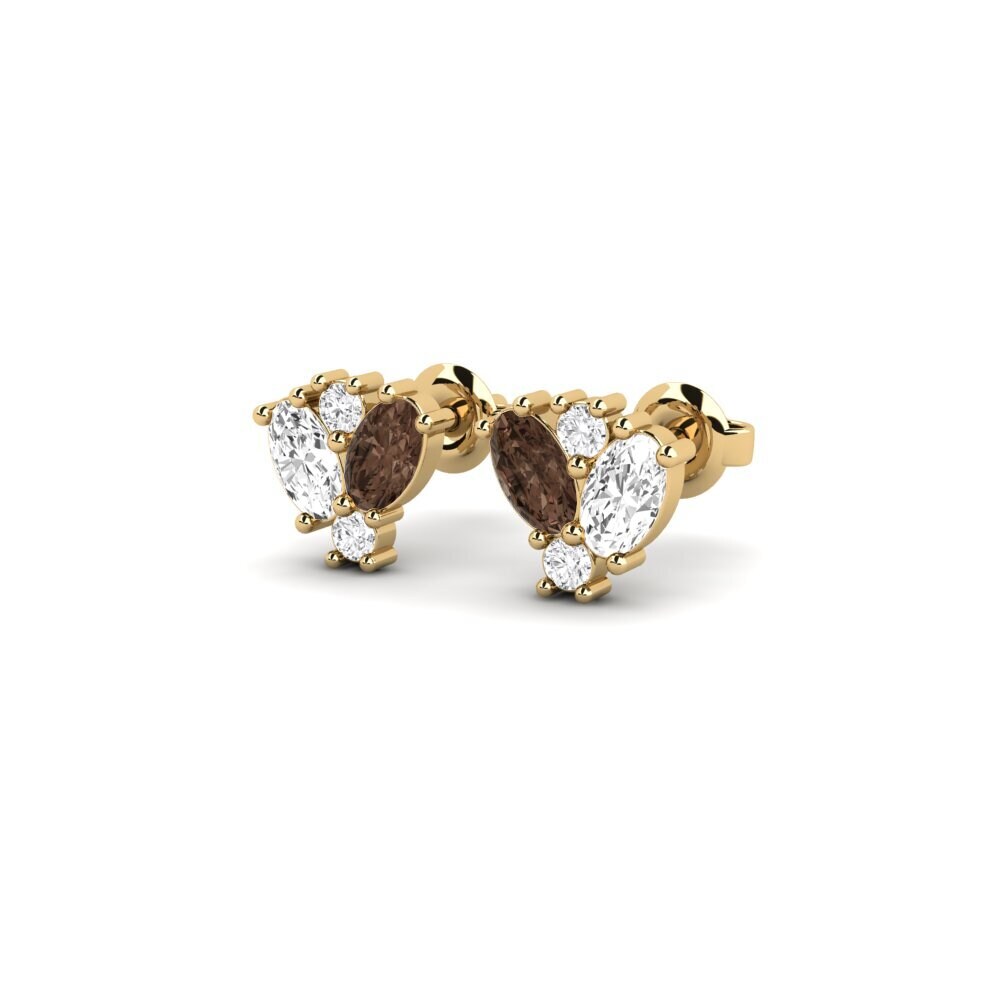 Smoky Quartz SYLVIE Earring Sueno