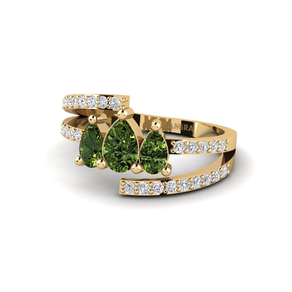 Green Sapphire SYLVIE Ring Sugon