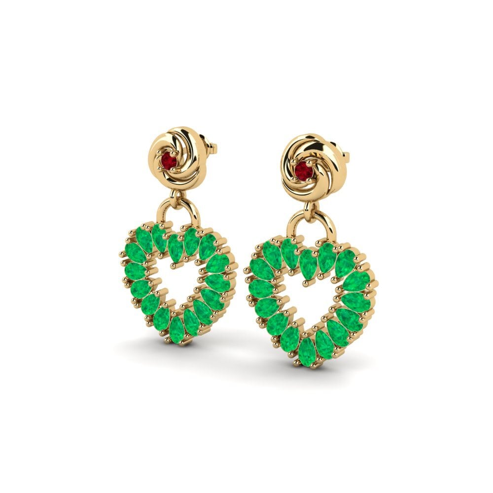 Emerald SYLVIE Earring Teukros