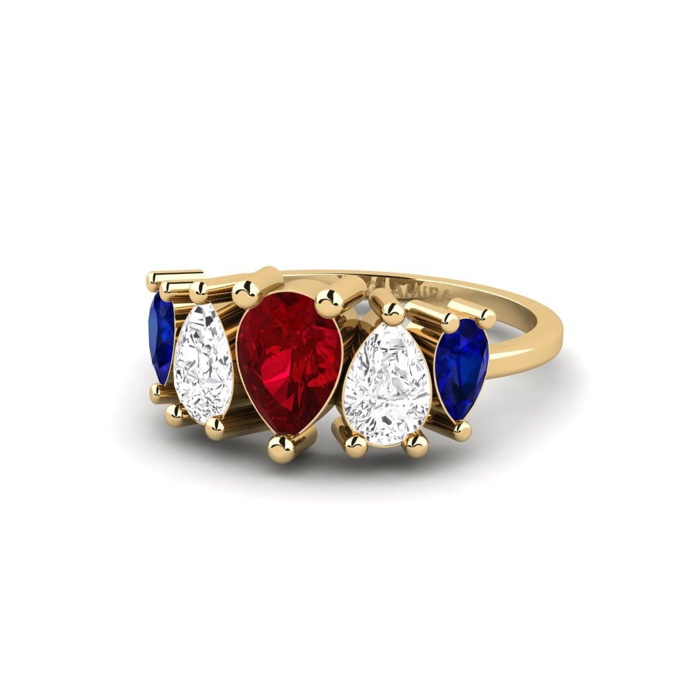 Red Zirconia SYLVIE Ring Drim