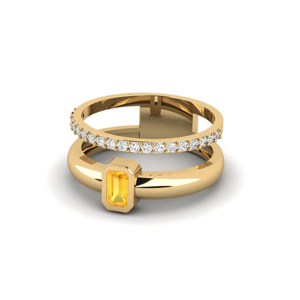 Citrine SYLVIE Ring Filoktetes