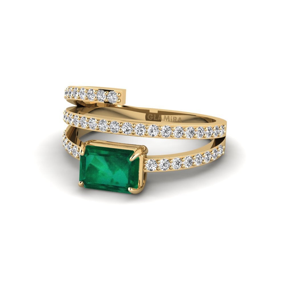 Emerald SYLVIE Ring Ifeza