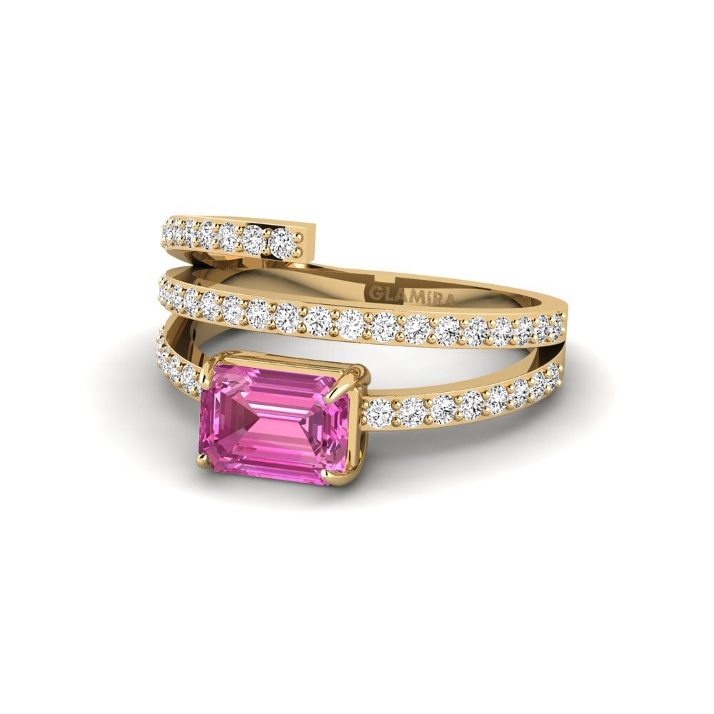 Topacio Rosa SYLVIE Anillo Ifeza