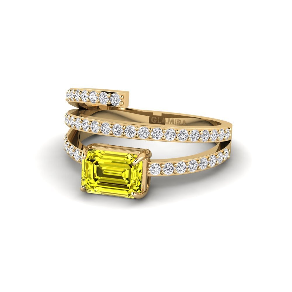 Yellow Diamond SYLVIE Ring Ifeza