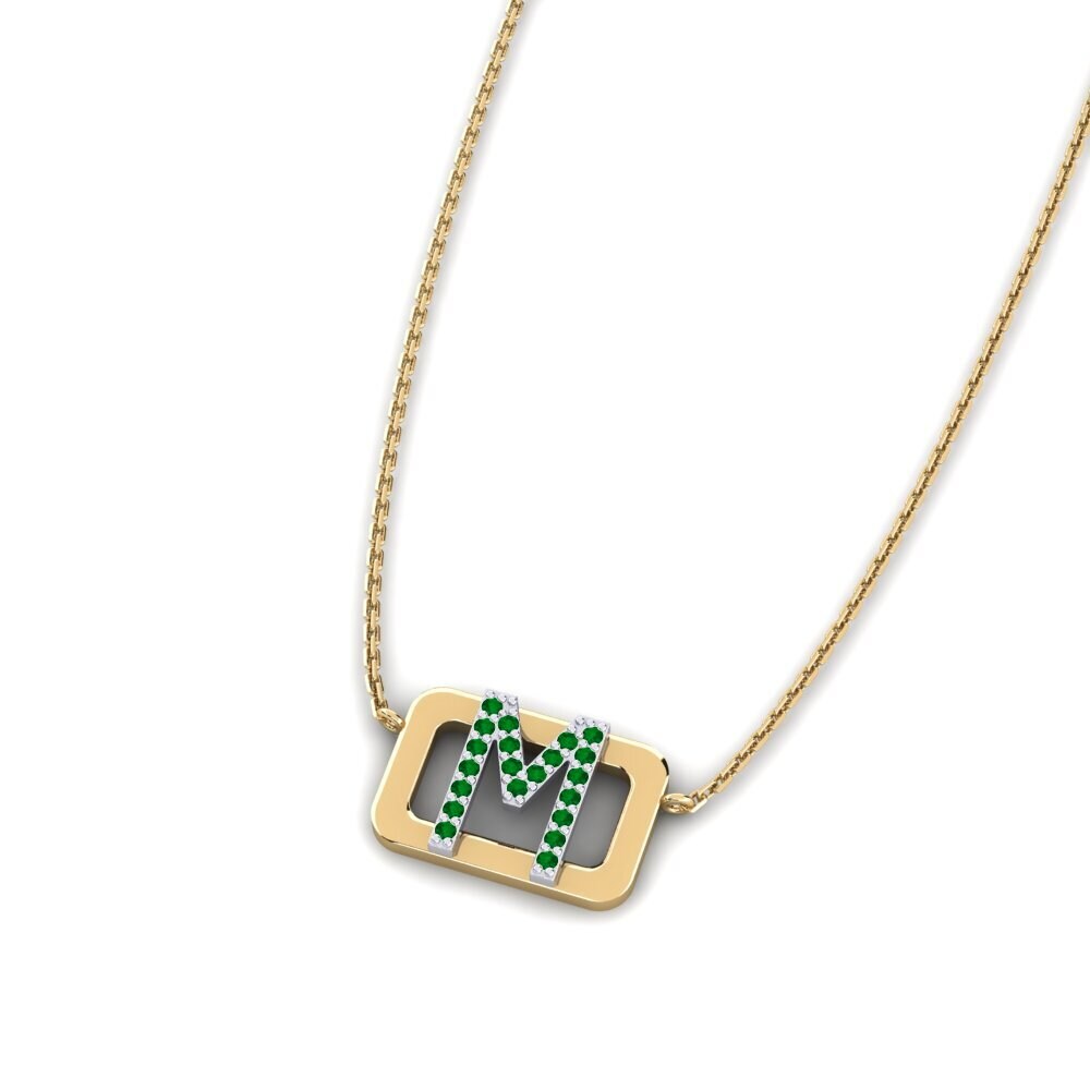 Emerald SYLVIE Necklace Iksion - M