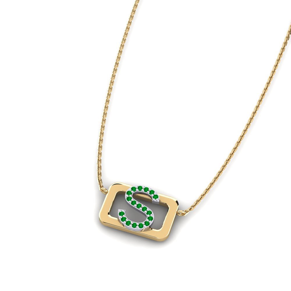 Emerald SYLVIE Necklace Iksion - S