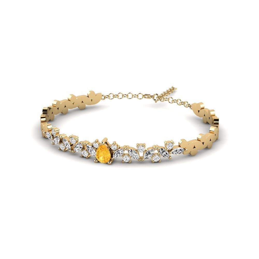 Citrine SYLVIE Bangle Leija
