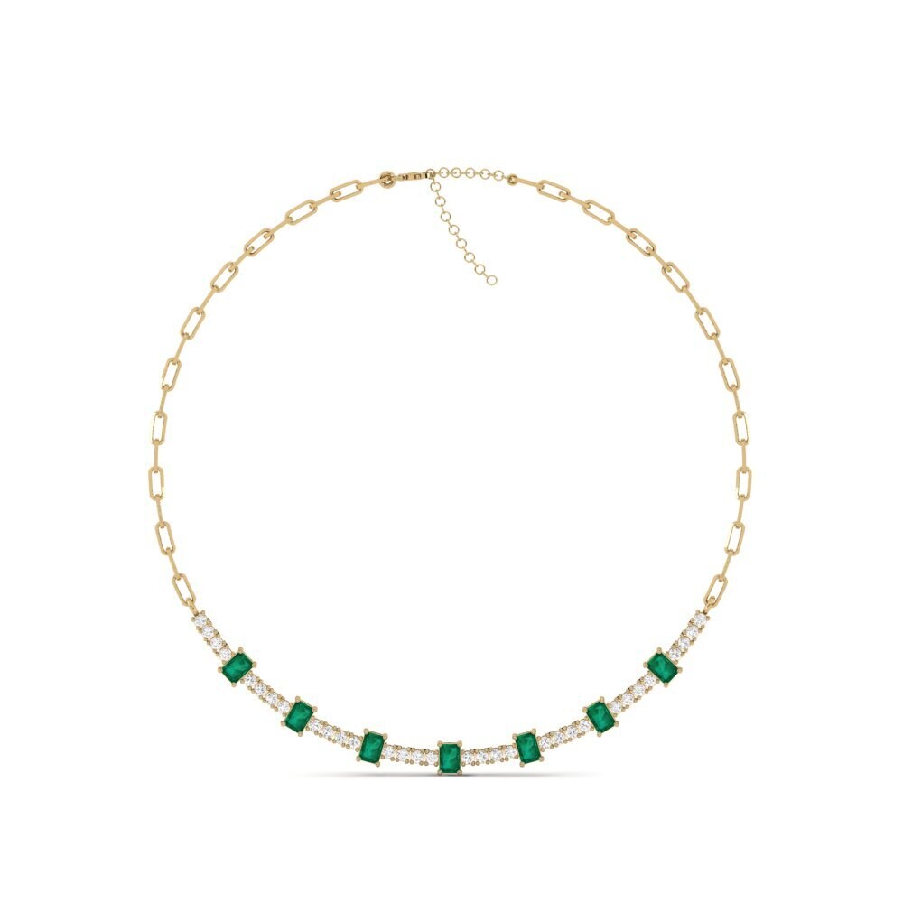 Emerald SYLVIE Collier Liryo