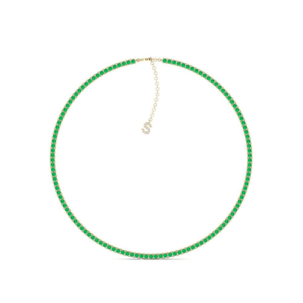 Emerald SYLVIE Collier Nahasi - S