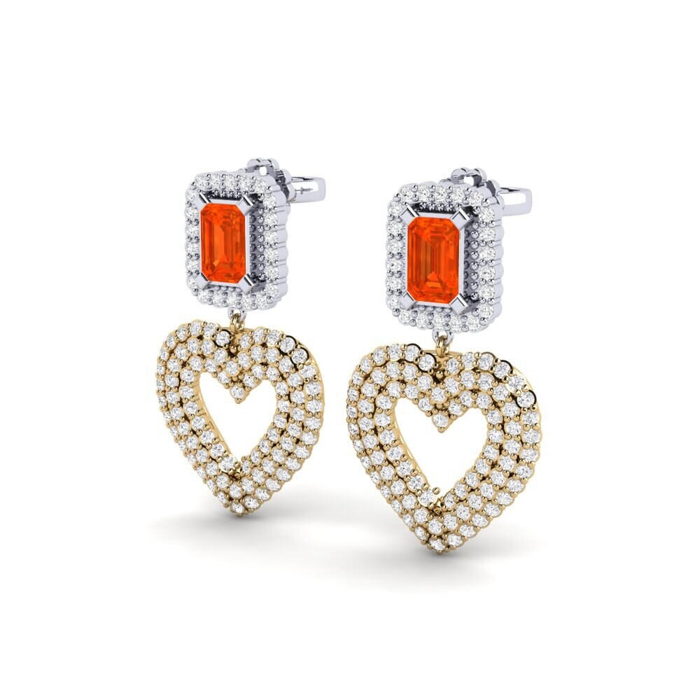 Fire Opal SYLVIE Earring Palata