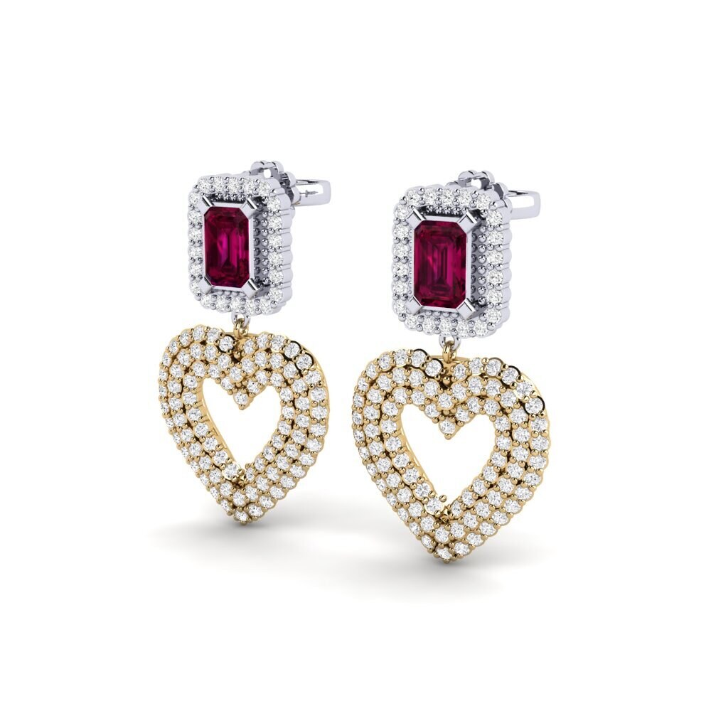 Rhodolite Garnet SYLVIE Earring Palata