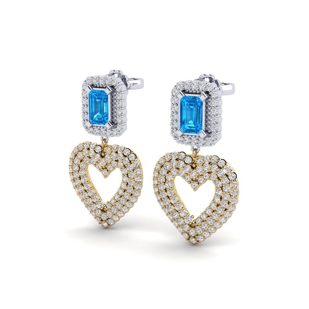 Blue Topaz SYLVIE Earring Palata