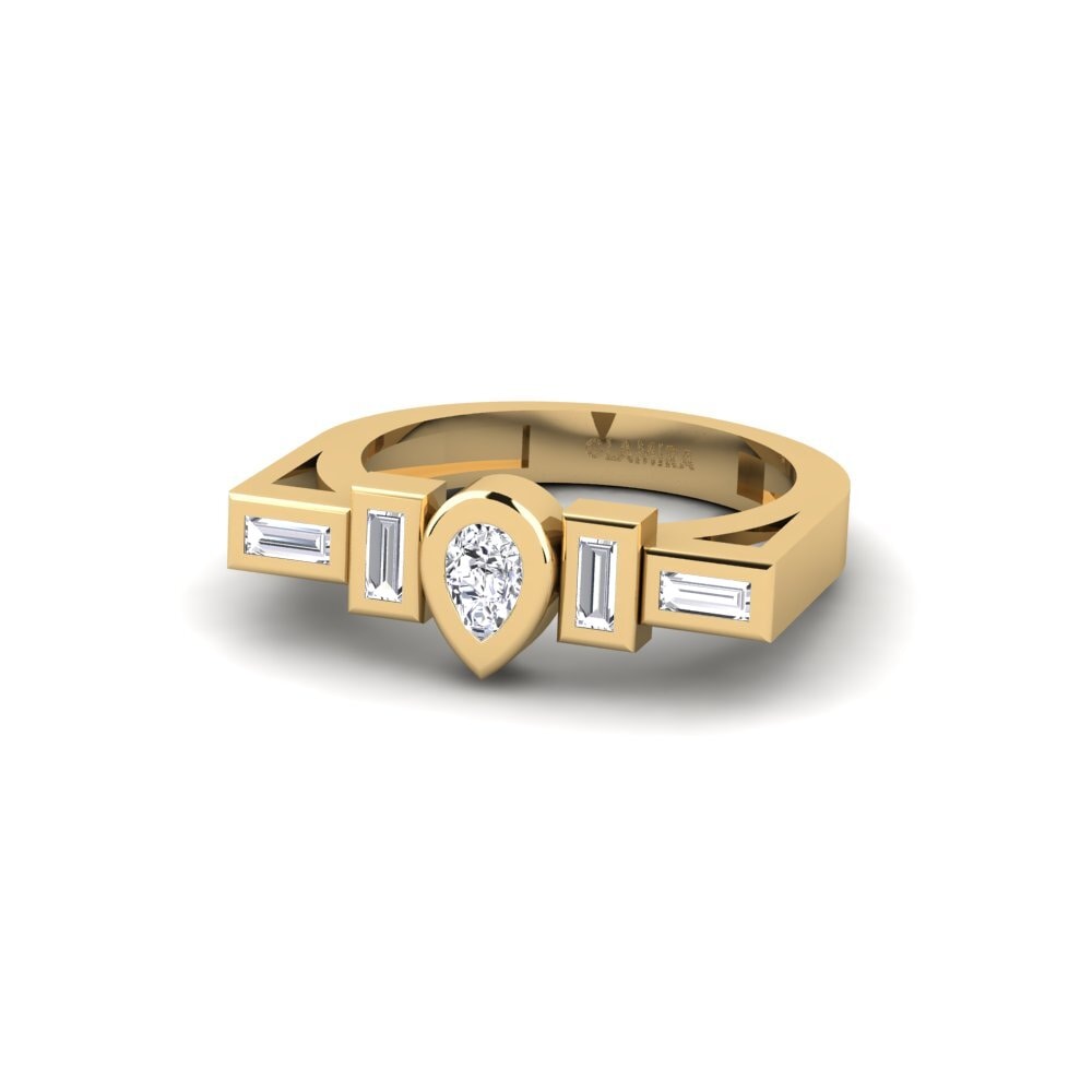 Diamante SYLVIE Anillo Poias