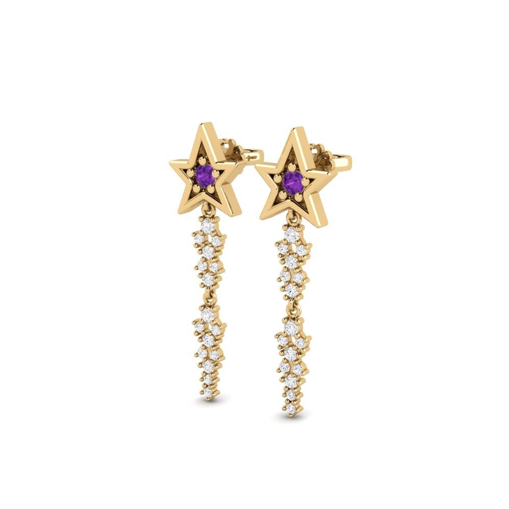 Amethyst SYLVIE Earring Quijano