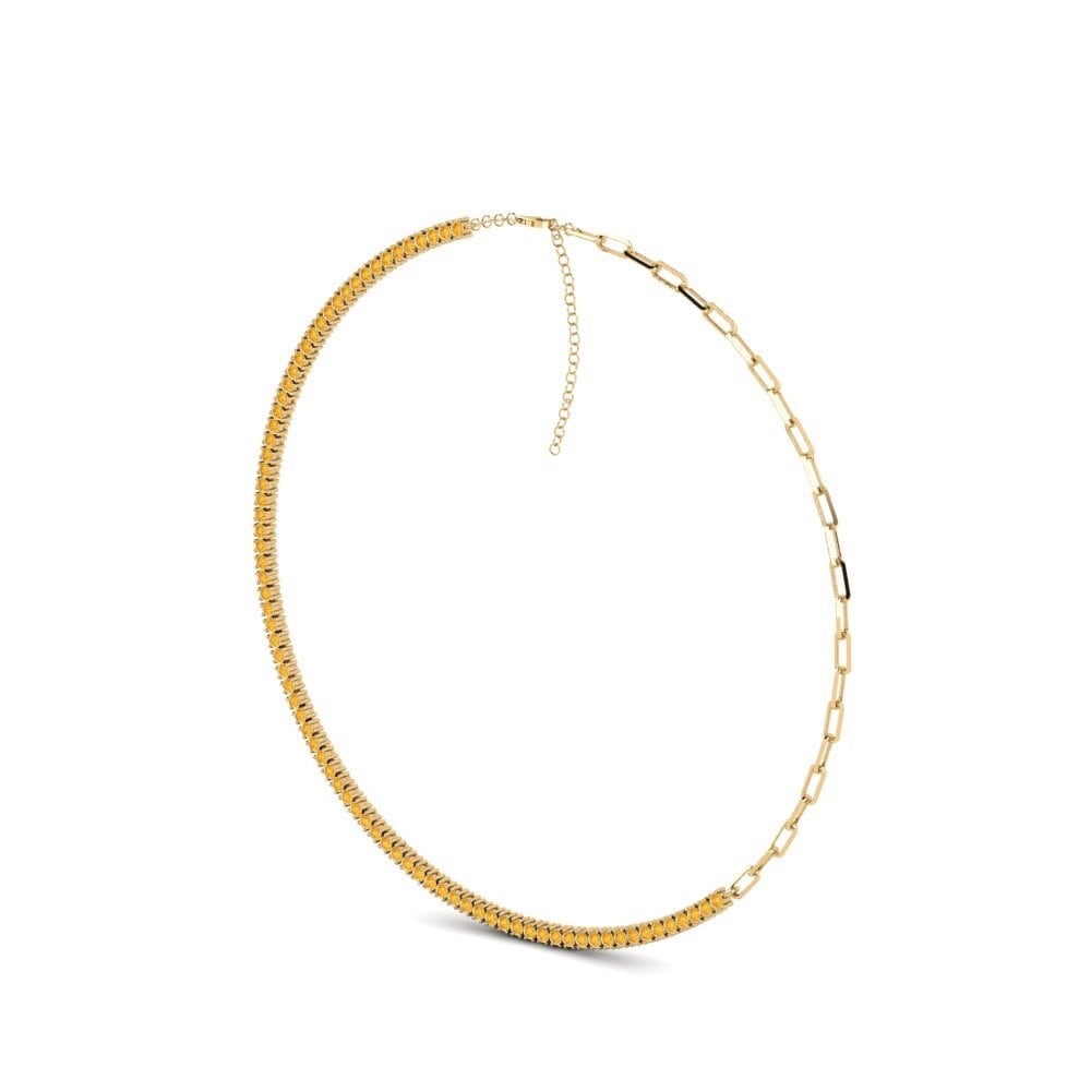 Citrine SYLVIE Collier Quri