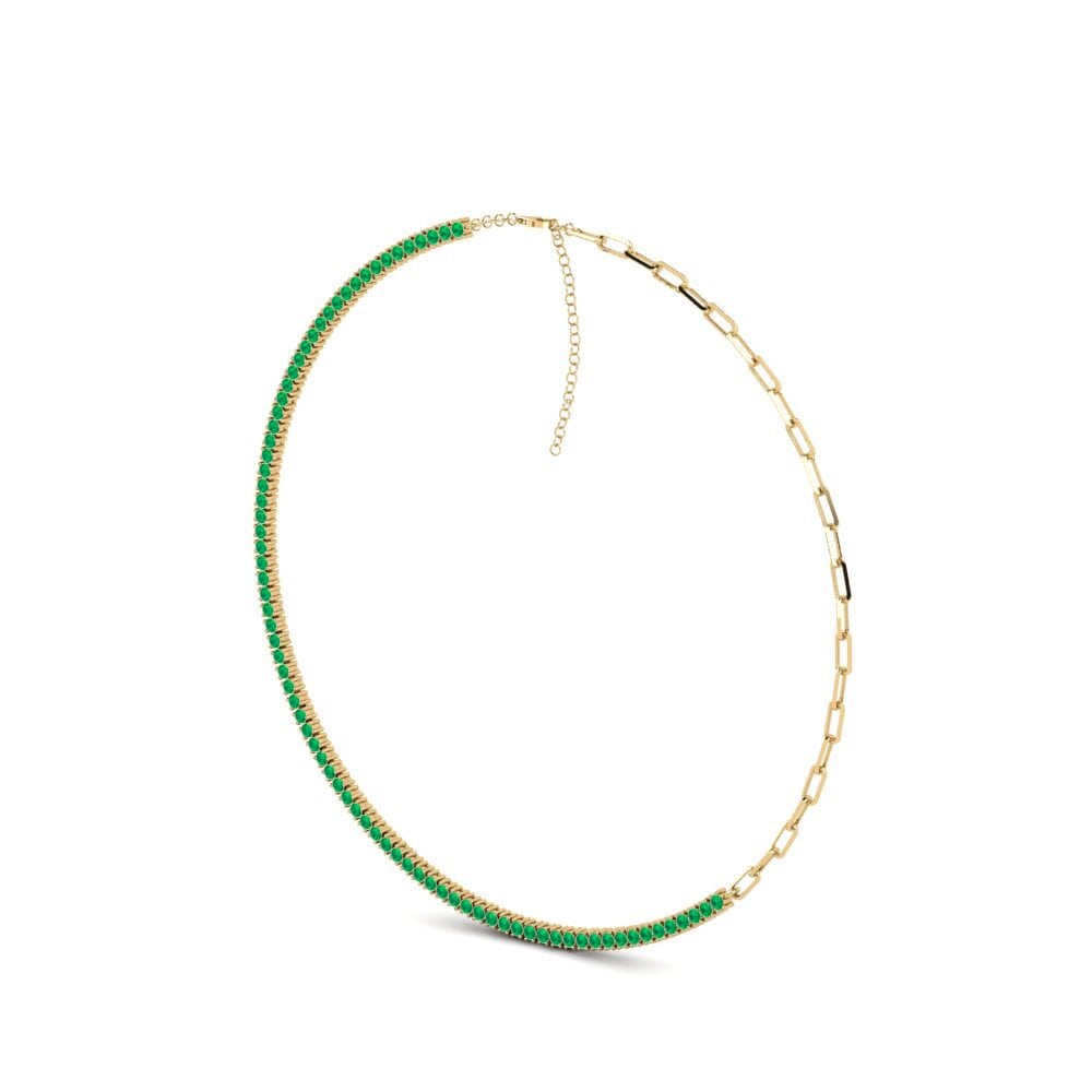 Emerald SYLVIE Collier Quri