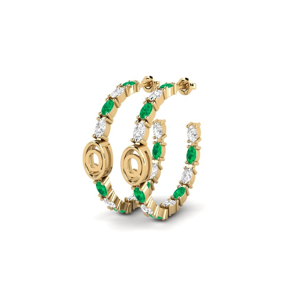 Esmeralda SYLVIE Pendientes Riyo - Q